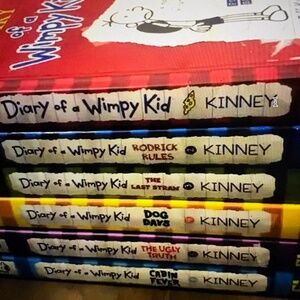 Diary of a Wimpy Kid Hardcover Book Set 1-6